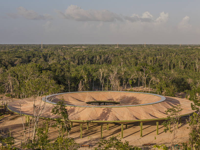 aidia designs a civic park where architecture grows from nature 4