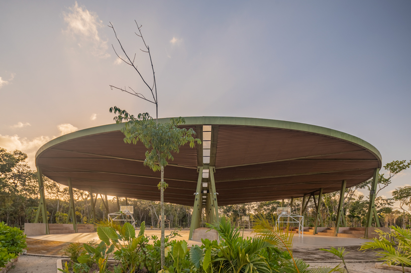 aidia designs a civic park where architecture grows from nature 9