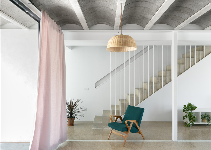 CRUX arquitectos creates light, flexible spaces for REI house in spain designboom