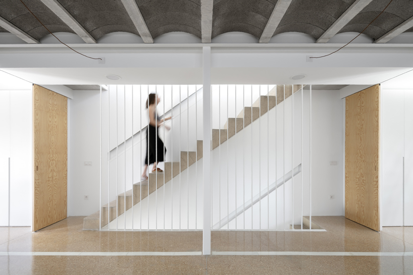 CRUX arquitectos creates light, flexible spaces for REI house in spain designboom