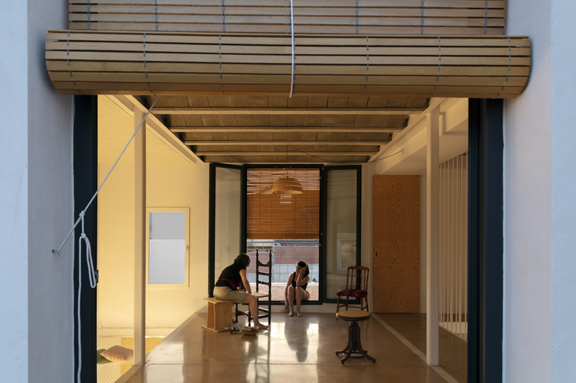 CRUX arquitectos creates light, flexible spaces for REI house in spain designboom