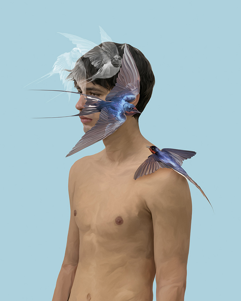 broken ladders, bird sculptures, and hidden faces shape ricardo luevanos’ tokyo exhibition - 2