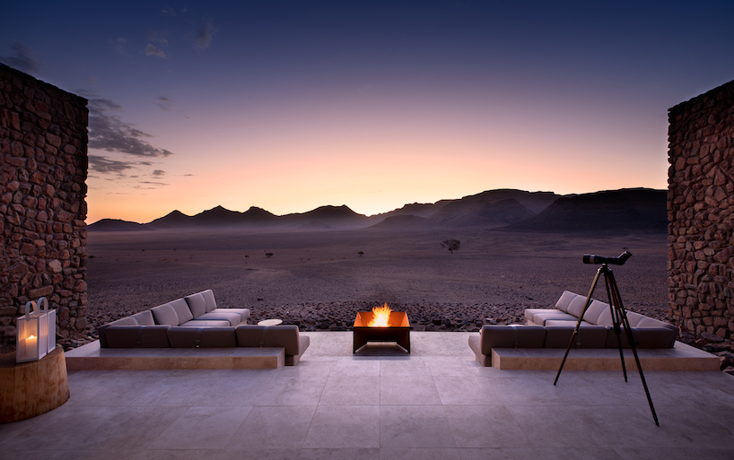 sossusvlei lodge is a sustainable getaway in the heart of africa's namib desert designboom