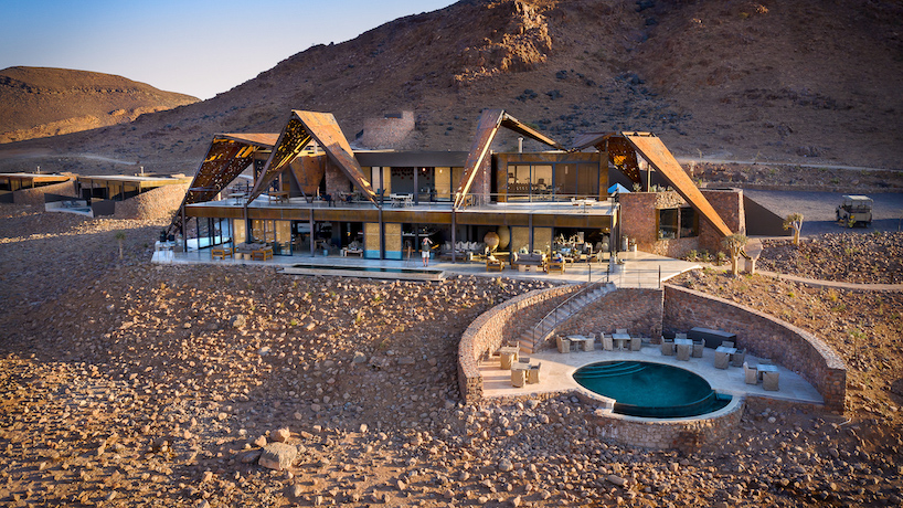 sossusvlei lodge is a sustainable getaway in the heart of africa's namib desert designboom