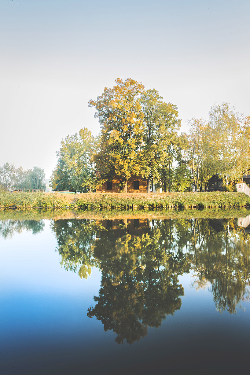 edit! renovates an old brick guardhouse to create a family home in prague designboom