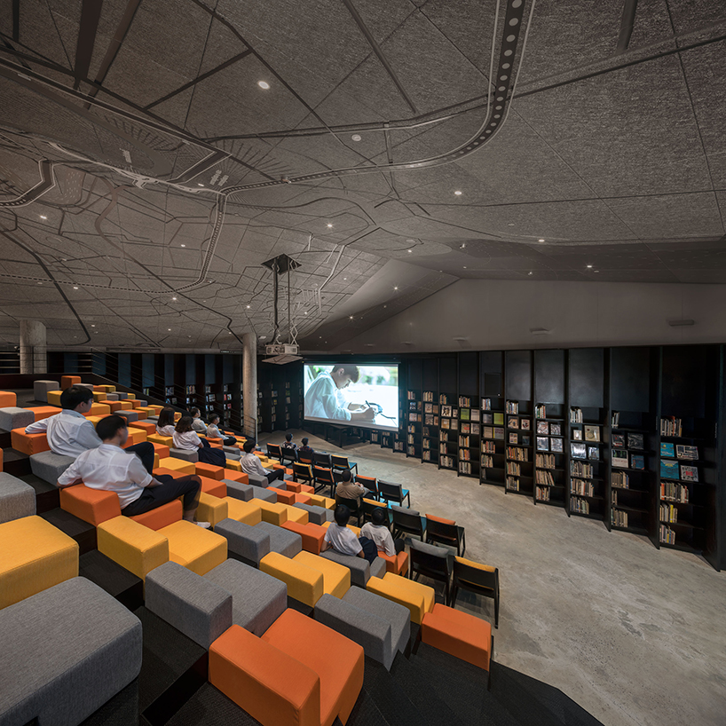department of architecture co proposes mulit-use architecture library in bangkok