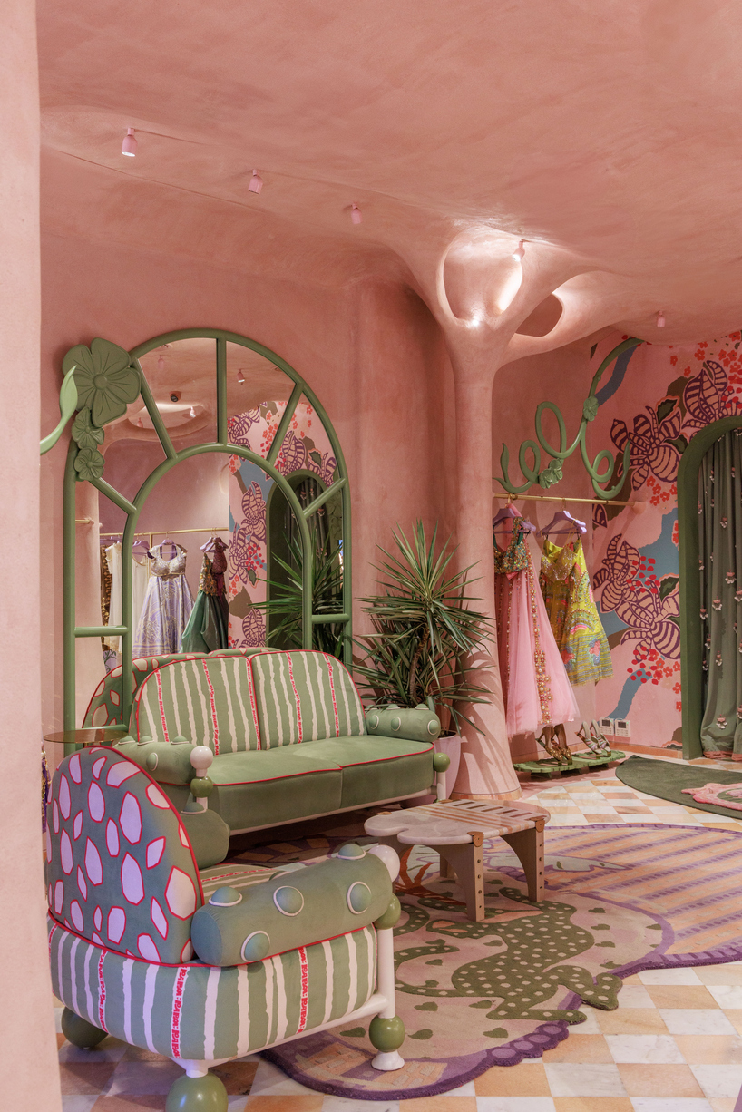 straight out of a fairytale, blossomed silhouettes wrap 'papa don't preach' delhi store