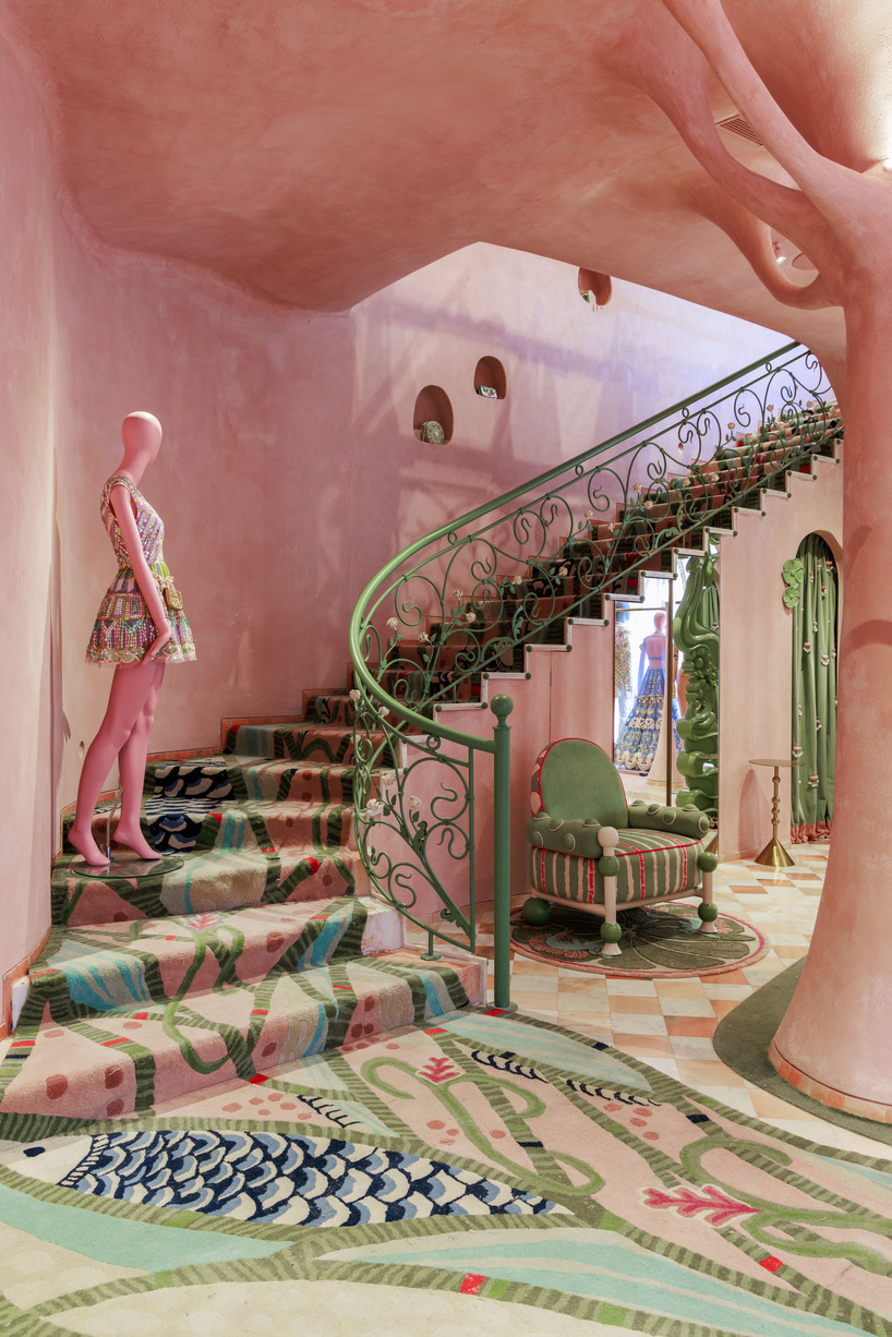 straight out of a fairytale, blossomed silhouettes wrap 'papa don't preach' delhi store