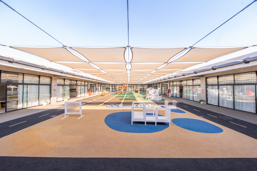 open courtyards and evolving green facades turn hyderabad school campus into living forest - 7