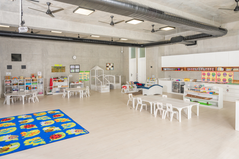open courtyards and evolving green facades turn hyderabad school campus into living forest - 9