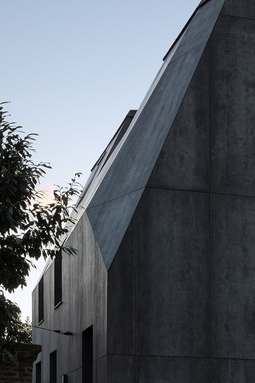 tectone crafts a monolithic concrete volume for a residential renovation in france