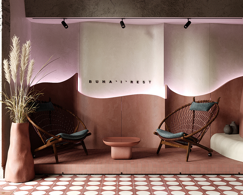 roman plyus transforms former factory into intimate restaurant in budapest designboom