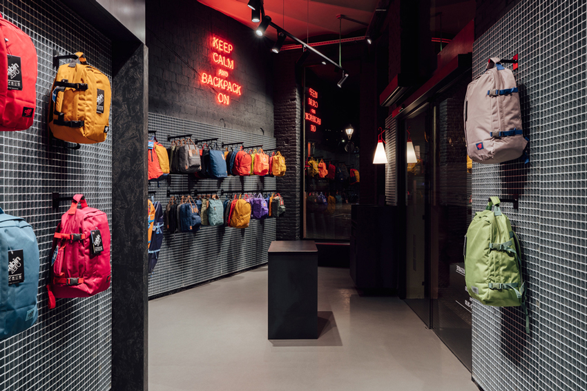 studioapart designs CATBAG urban backpack store in barcelona