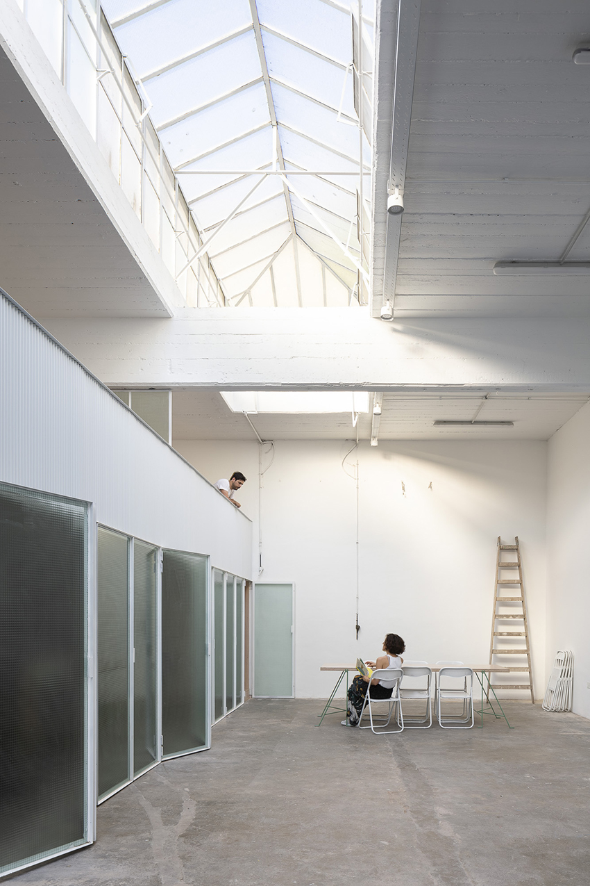 nu transforms a dental mechanics workshop into a light and versatile space in argentina