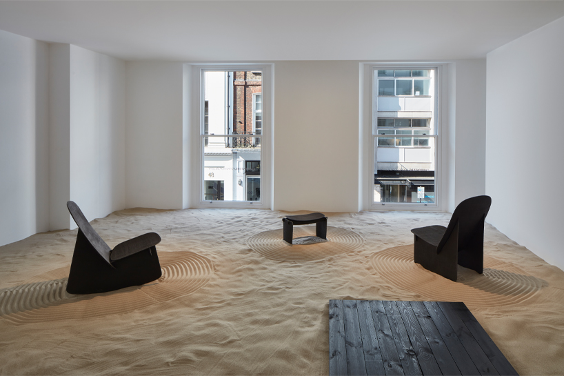 A+A cooren new collection of textured aluminum furniture designboom