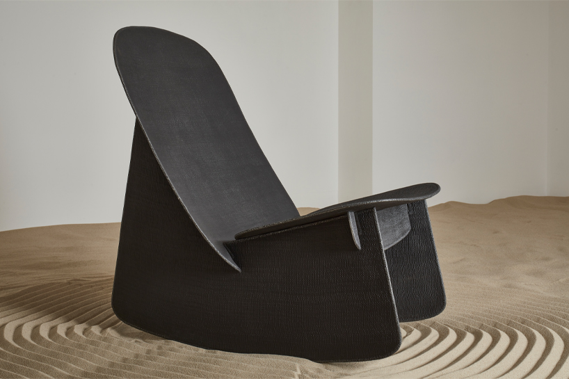 A+A cooren new collection of textured aluminum furniture designboom