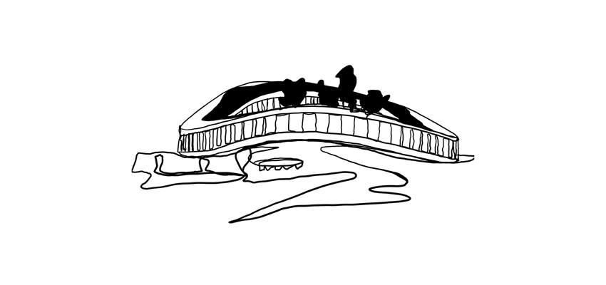 SODO - SOPA, CO-SY + FOLD design kurgi experience center for latvia designboom