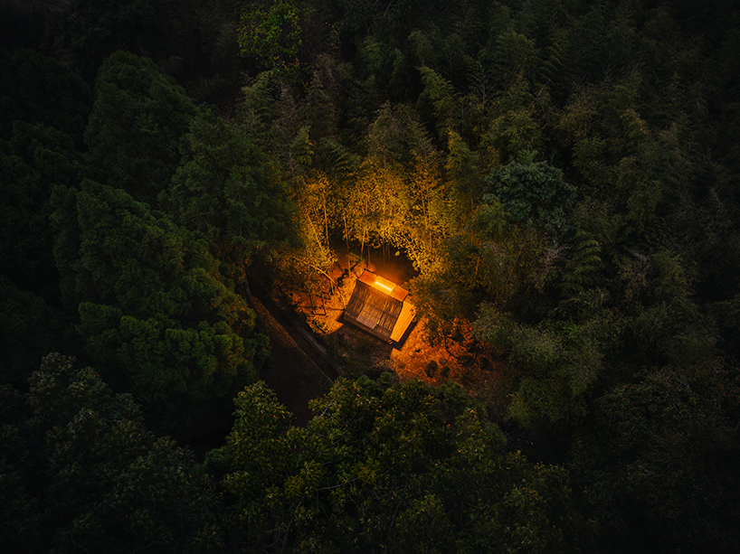 shaped like a sticky rice dumpling, cheng tsung feng’s bamboo cabin nestles in taiwan forest