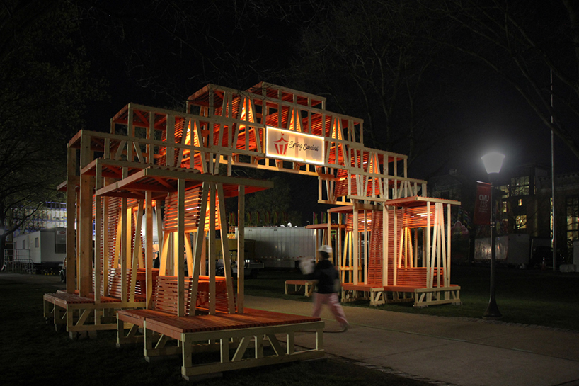 frame to folly transforms from carnival gateway to neighborhood teahouse in pittsburgh - 9