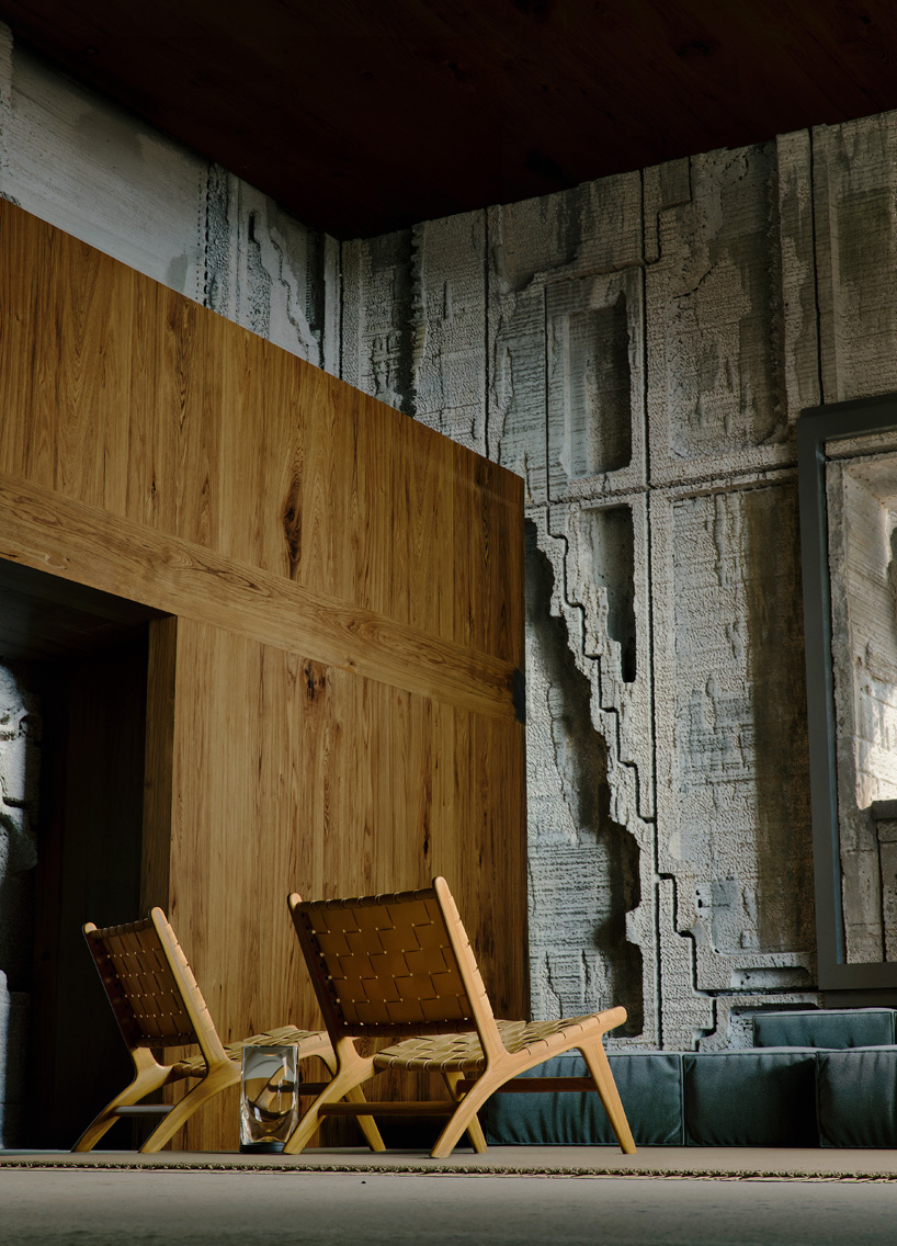 3D printed sand blocks sculpt adaptable facade embracing weathering and reuse