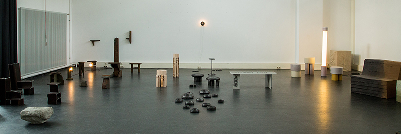 HEAVY DUTY by carsten in der elst uses material byproducts to forge unique objects designboom
