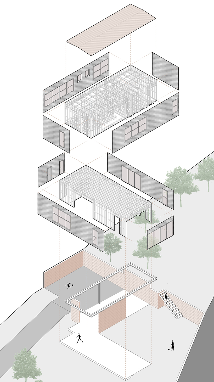 bernardo horta + meius arquitetura build prefab house within ...