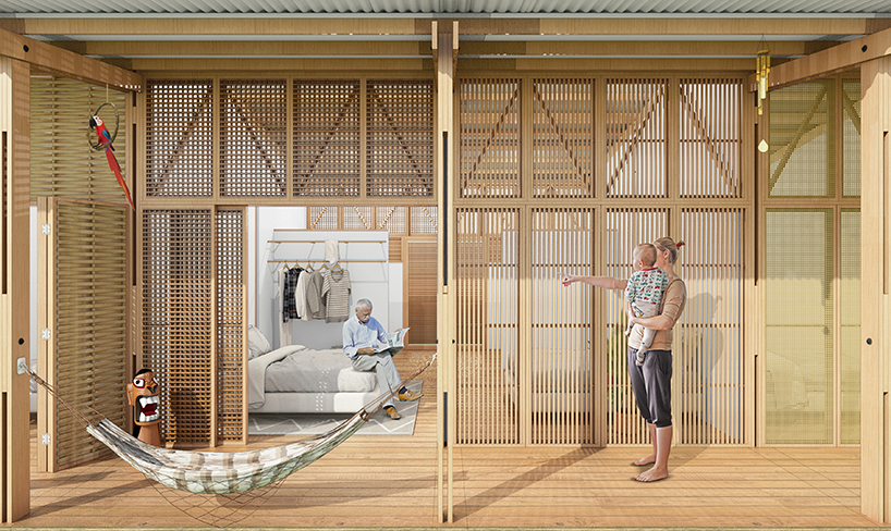 bernardo horta designs low-tech timber modules for a shared living community in brazil designboom