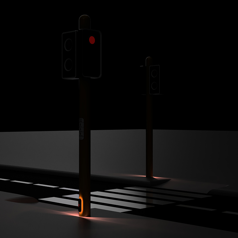 'dropkick' is a handsfree pedestrian crossing button for a post pandemic world designboom
