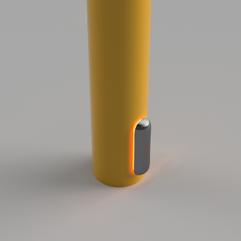 'dropkick' is a handsfree pedestrian crossing button for a post pandemic world designboom