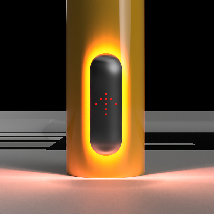 'dropkick' is a handsfree pedestrian crossing button for a post pandemic world designboom
