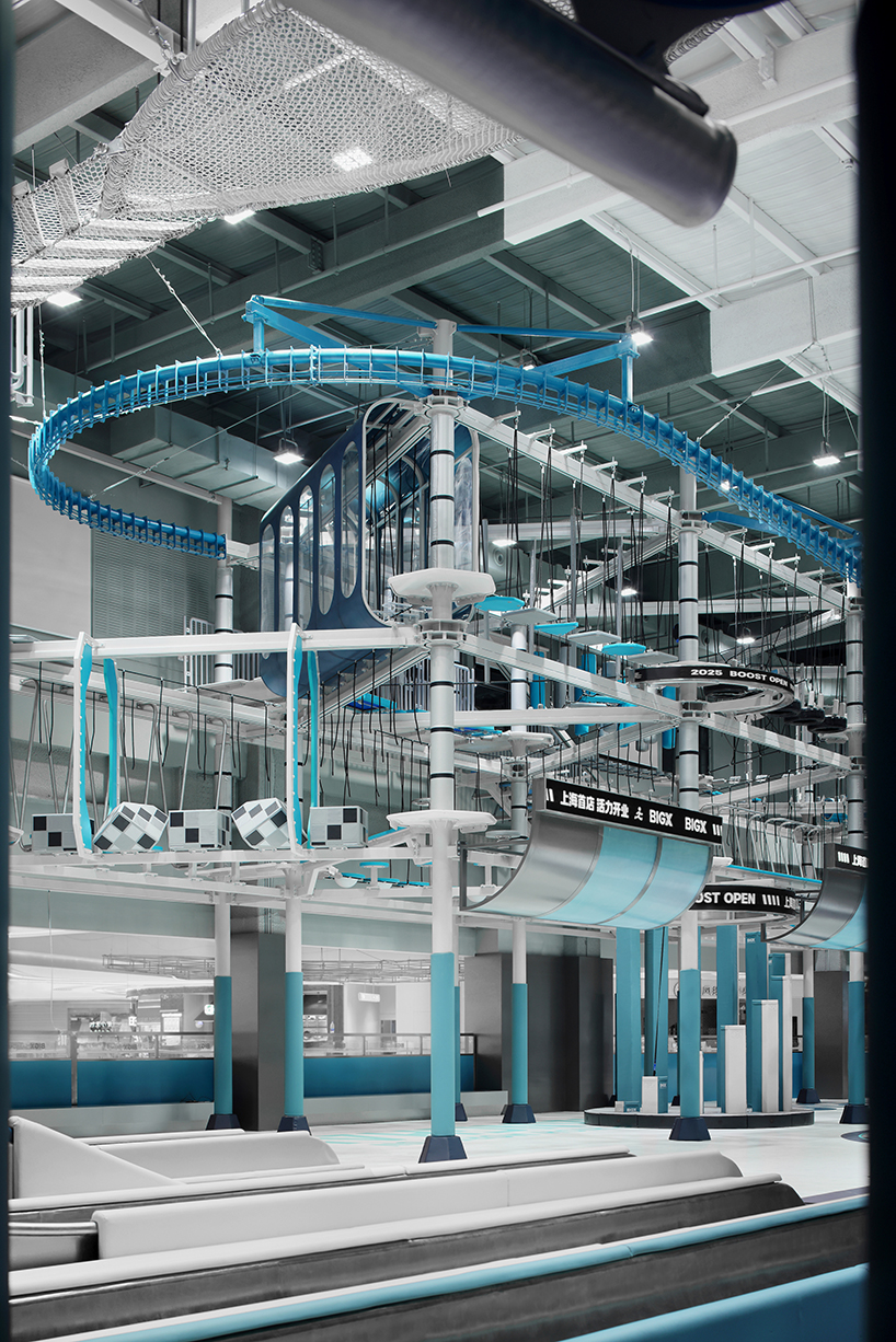BIGX super sports playground shapes a digital landscape through steel, light, and color - 6