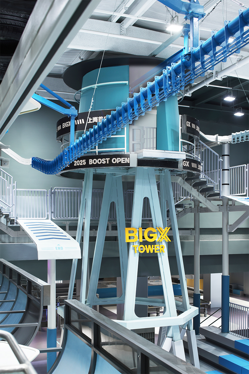 BIGX super sports playground shapes a digital landscape through steel, light, and color - 7