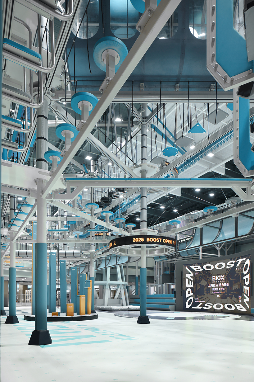 BIGX super sports playground shapes a digital landscape through steel, light, and color - 4