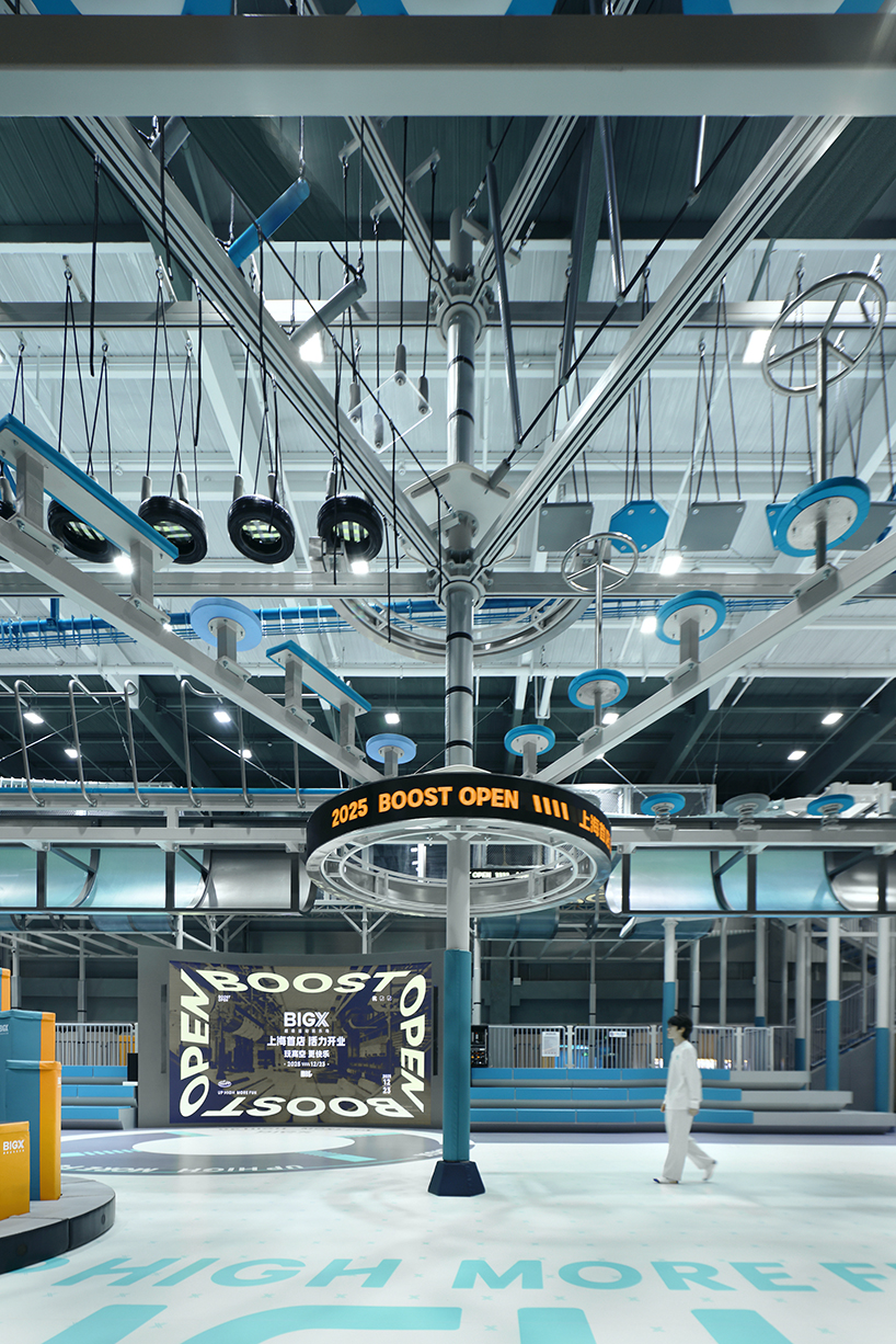BIGX super sports playground shapes a digital landscape through steel, light, and color - 8