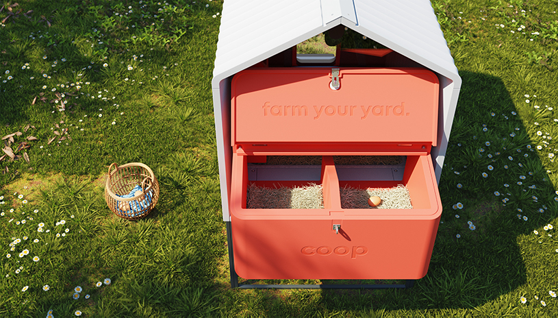COOP makes backyard farming and chicken raising easier and more stylish