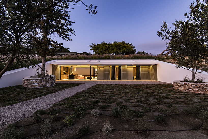 scapearchitecture unveils the secret garden house in paros 12