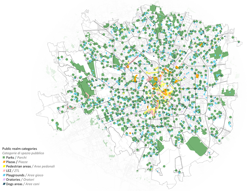 systematica examines milan’s public spaces and how to adapt the city in light of COVID-19 designboom