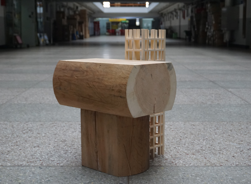 traditional building materials reborn as furniture through bio materials with vitality 4