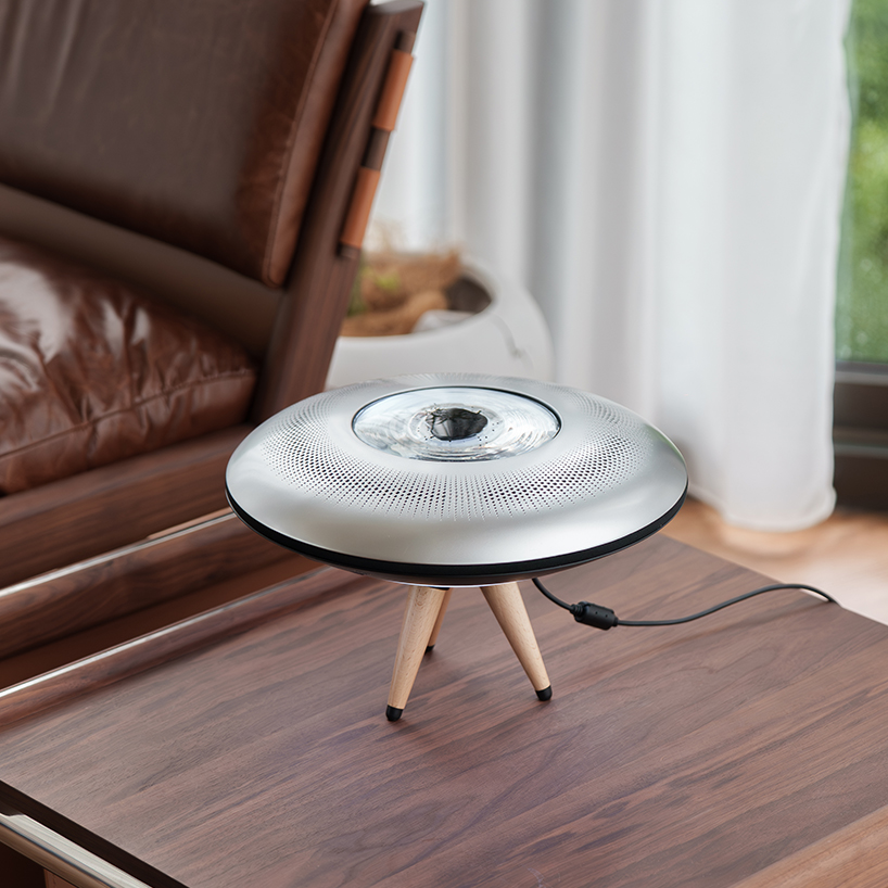 UFaudiO speaker uses ferrofluid to transform music into hypnotic visual performance