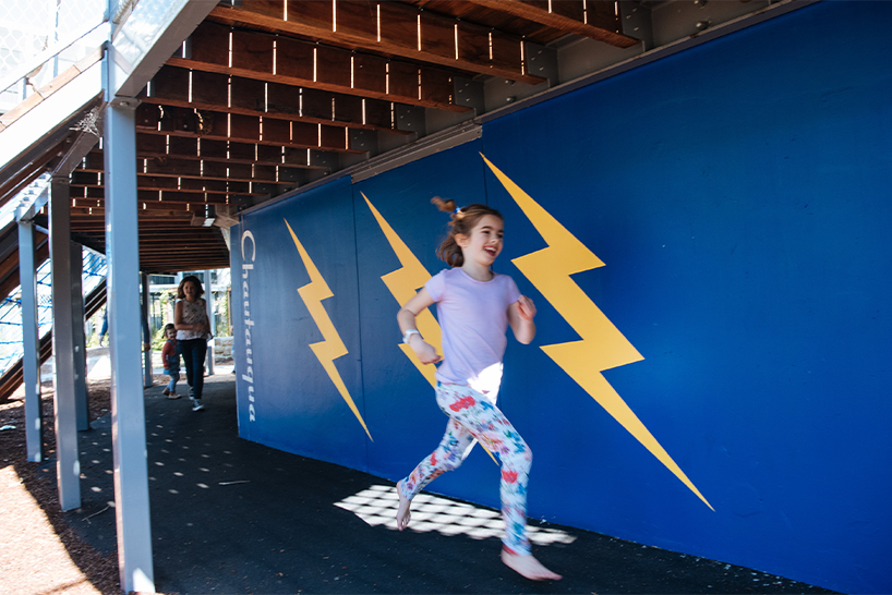 arcadia uses bones of thoroughbred sales ring to design playground with strong heritage links 1