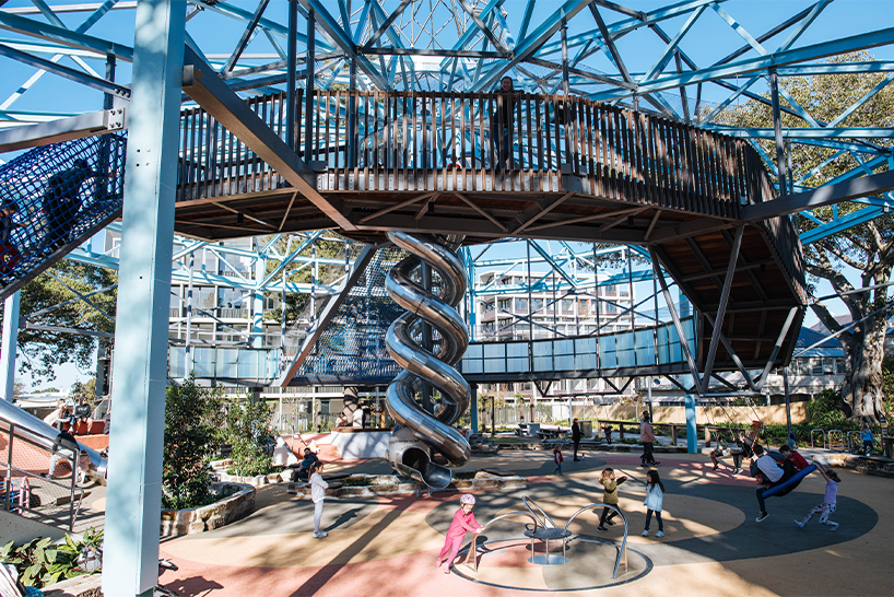 arcadia uses bones of thoroughbred sales ring to design playground with strong heritage links 8