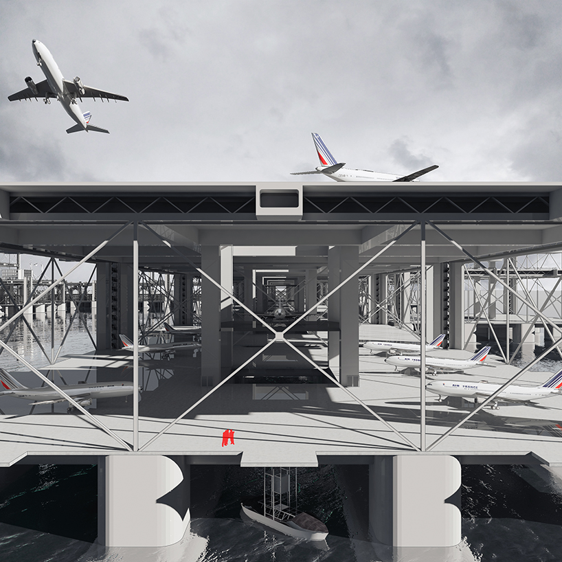 haoyu wang revisits utopian megastructures from the 1960s to build a virtual world designboom