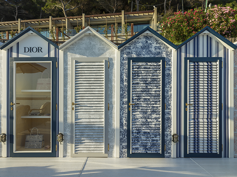 new dior pop up store by thirtyone in capri overlooks