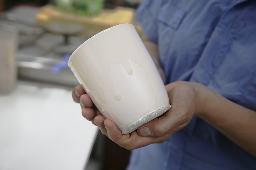 students use invasive species of mussels to create beautiful blue glass designboom