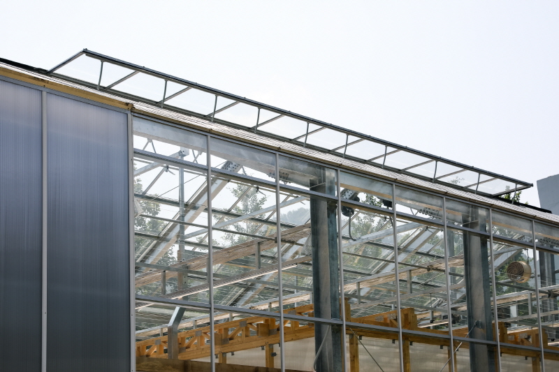 studio STAY completes a glasshouse laboratory in south korea designboom