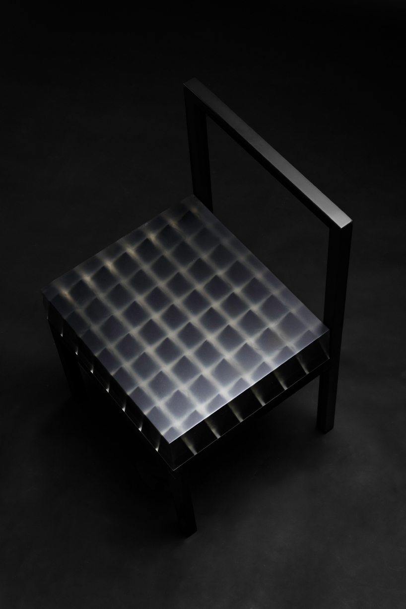 ilyas chozhobekov's 'a chair on which to sit' is a spiky optical illusion