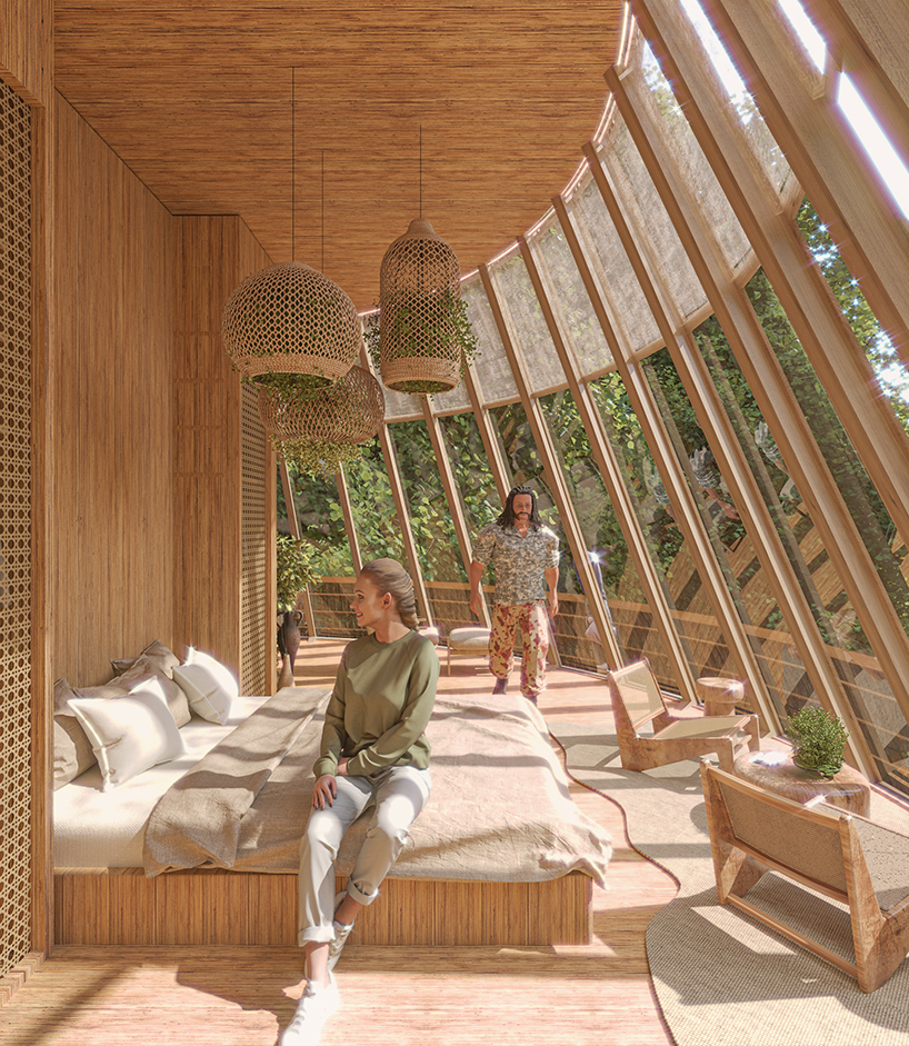 eco-tourism safari resort in africa by MASK architects produces water from air