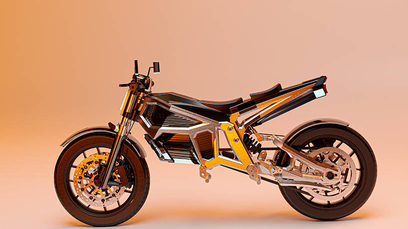 La motocicleta solar autocargable diseñada por MASK Architects libera a los conductores de la red eléctrica y de combustible
