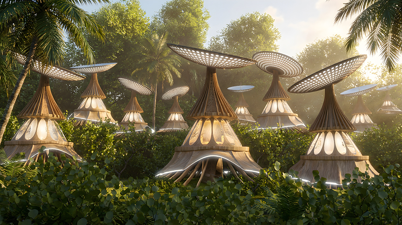 fiji living system proposal uses kinetic concave mirrors for energy and water autonomy