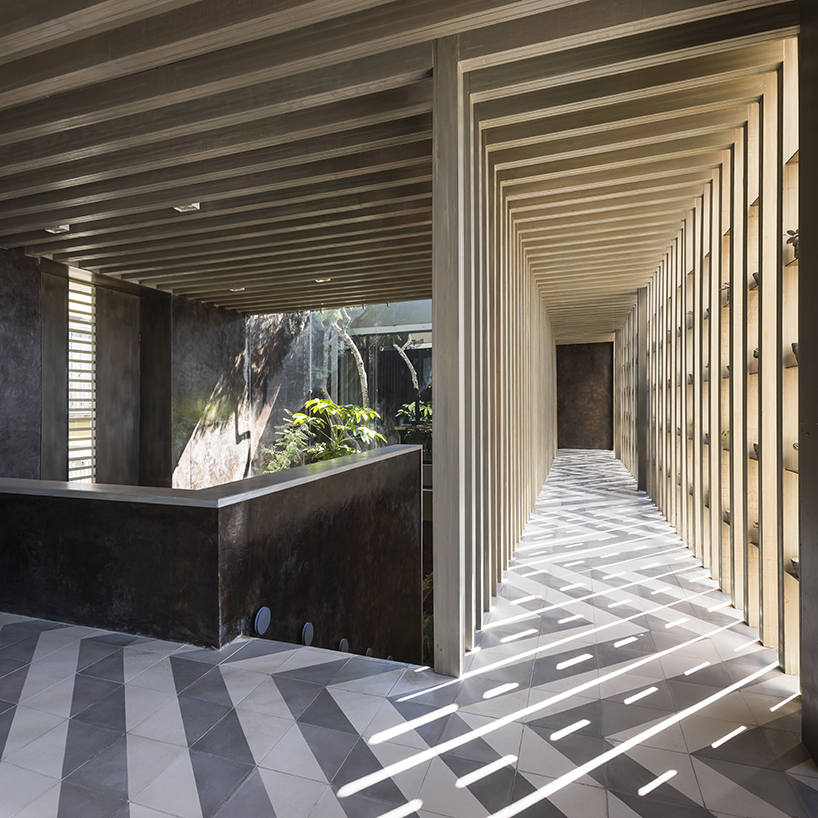 sober elements + natural materials decorate restaurant by faci leboreiro 